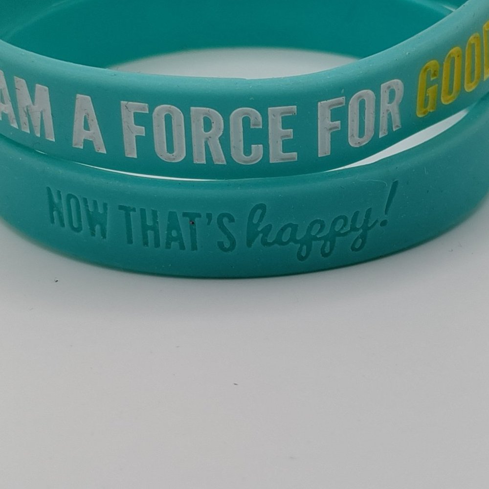 Origami Owl Rubber Bracelets